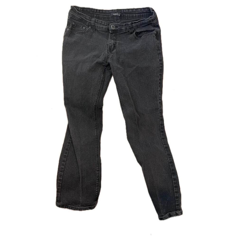 Kayden K Slim Straight Black Jeans Mens 34x32